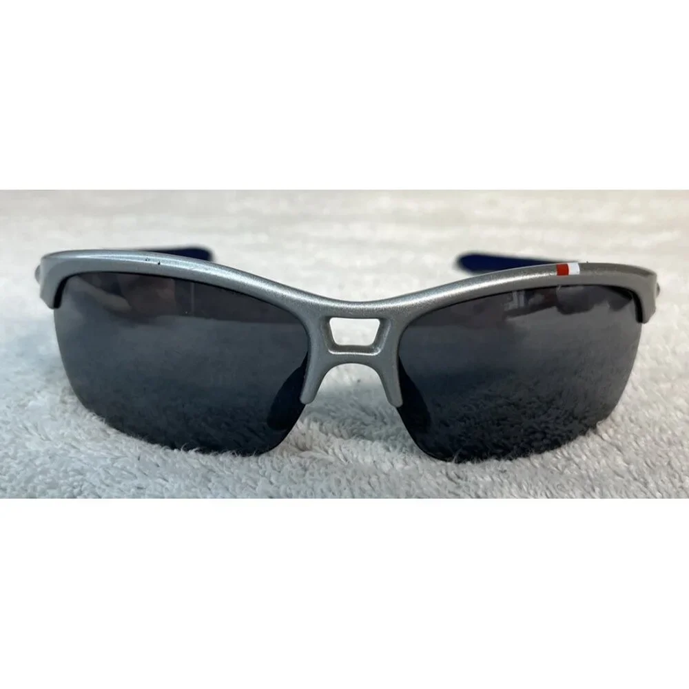 Oakley RPM Men's Sunglasses Silver Team USA Frames Black Iridium Lens 009205-17